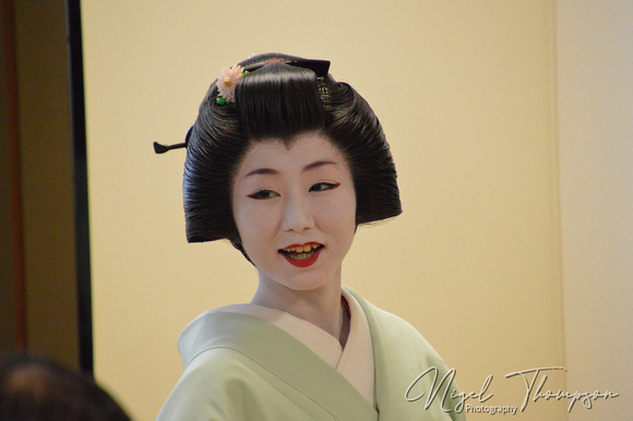 Geisha show at Kanazawa