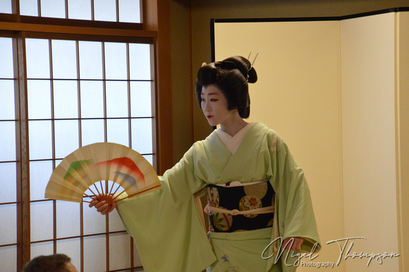 Geisha show at Kanazawa