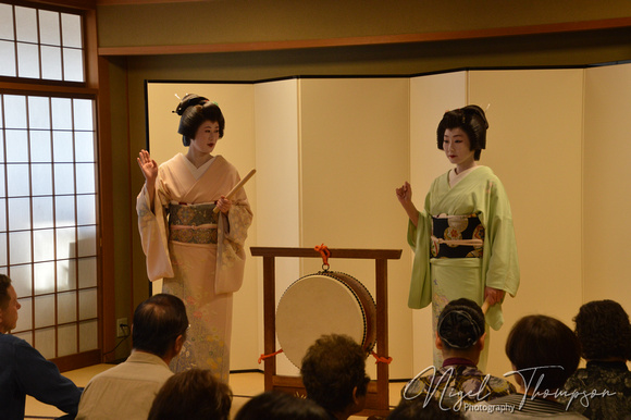 Geisha show at Kanazawa